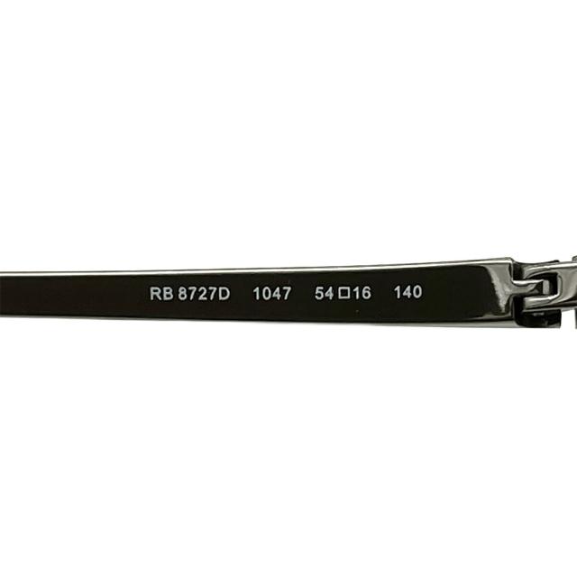 【フレームのみ】 レイバン メガネ Ray-Ban RX8727D (RB8727D) 1047 54mm アジアンフィット アジアモデル フレーム_7