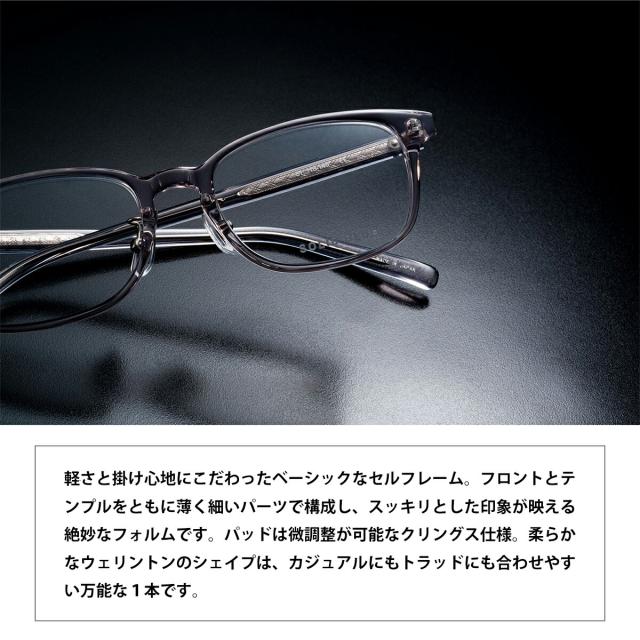 ソリッドブルー メガネ S-252 4色 51mm SOLID BLUE 日本製 鯖江 フレーム アセテート 男性 メンズ_2