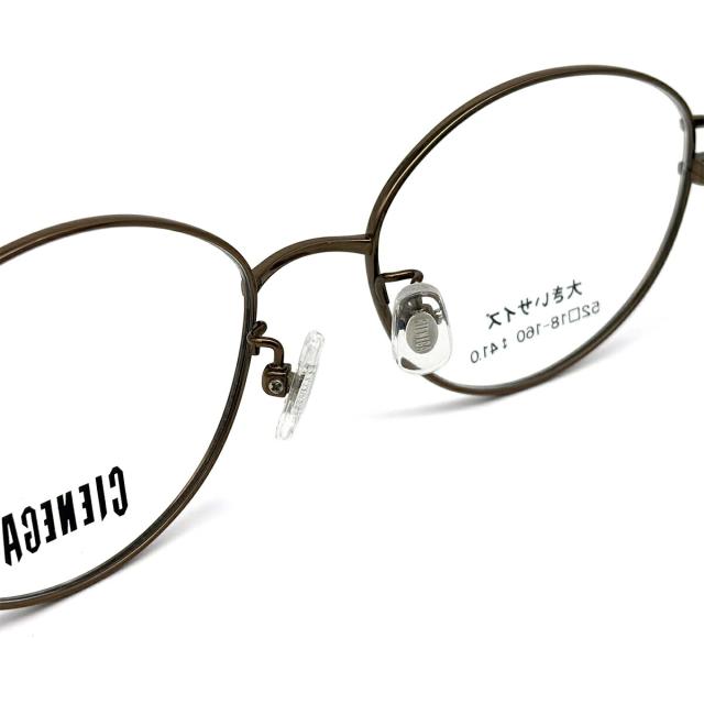 大きいサイズ サングラス ライトカラー CN-KL81 3色 52mm CIENEGA シェネガ UVカット 紫外線カット 大きい顔_9