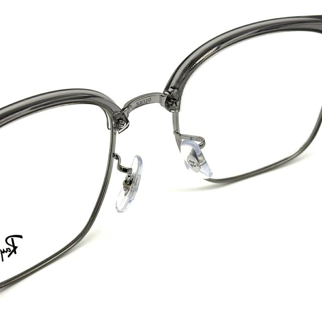 度付きレンズセット レイバン RX7216F (RB7216F) col.8470 53mm Ray-Ban NEW CLUBMASTER ニュークラブマスター HOYA ハイルックス167VS UVカット_3