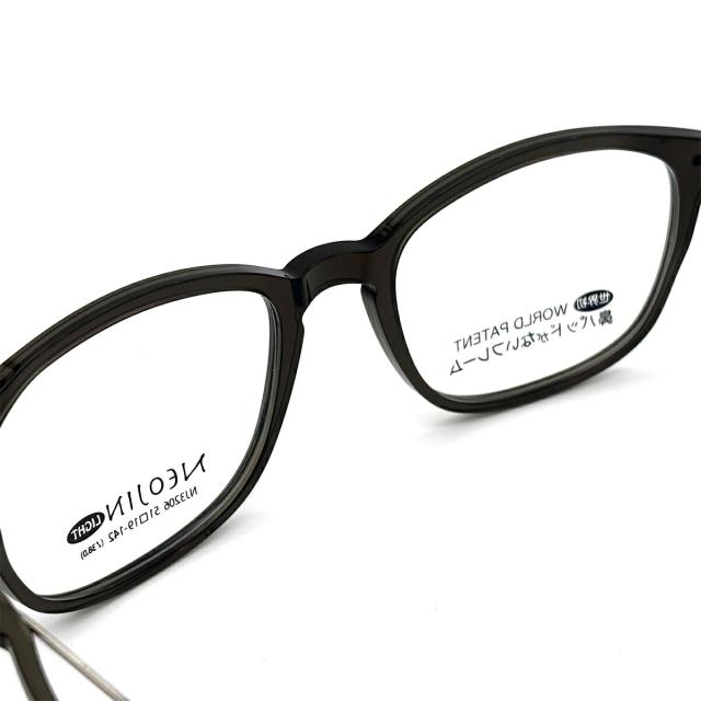 ネオジン 美肌ケア メガネ NJ3206 4色 51mm neojin 鼻に跡がつかない ダテメガネ UVカット 近赤外線カット ブルーライトカット メンズ レディース_11