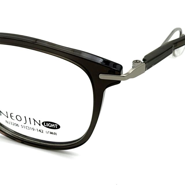ネオジン メガネ NJ3206 4色 51mm neojin 鼻に跡がつかない フレーム 化粧落ちない 跡つかない メンズ レディース_7