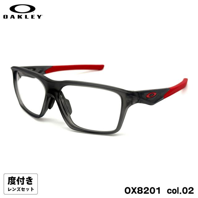 度付きレンズセット オークリー OX8201 02 58mm OAKLEY VERSAFUSE SQ ヴァーサヒューズSQ ユニバーサルフィット HOYA ハイルックス167VS UVカット