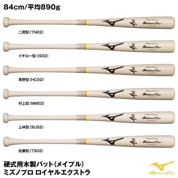 即日発送】ミズノ（MIZUNO） 1CJWH20200 硬式用木製バット（メイプル