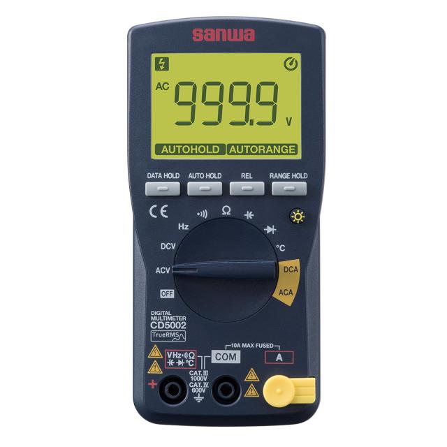 三和電気計器 デジタルマルチメータ 汎用スタンダードモデル CD5002
