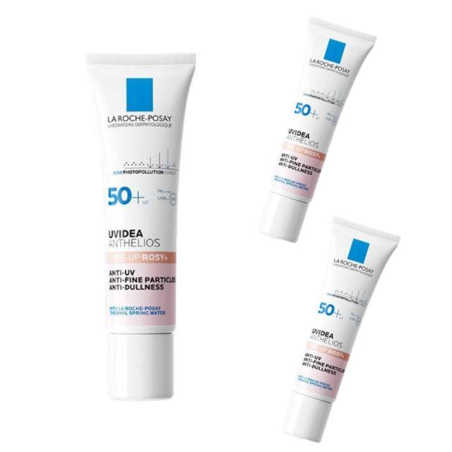 3個仕かける La Roche-Posay ラロッシュポゼ 音の高低脹れ上がるUV基盤 さくら色+ 当てはめる締め切り日2027.10