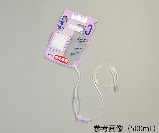 経腸栄養バッグ ジッパータイプ 60-100 EOG滅菌済 500mL 1箱25枚 ニプロ【返品不可】の通販は 8,118円