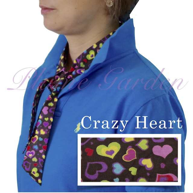 クールスカーフ 首がひんやりネッククーラー 暑さ対策 デザインe Crazy Hearts柄 おしゃれに熱中症対策 定形外で送料無料 Made In Uの通販はau Pay マーケット プルーマガーデン