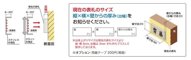 表札 ステンレス おしゃれ 戸建て 玄関 かぶせる表札 カポット 表札 交換 表札 戸建 リフォーム 中古住宅（黒文字・グリーン）_2