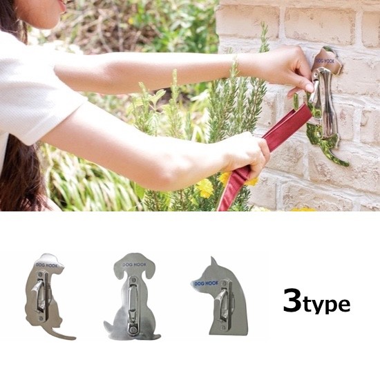 リードフック 犬 ステンレス ホルダー 送料無料の通販はau Pay マーケット プルーマガーデン