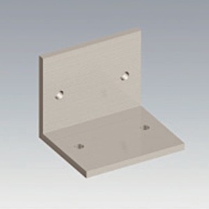 アルミ形材 アングルピース L字鋼 山形鋼 DIY用 40×40×40mm 10個セット