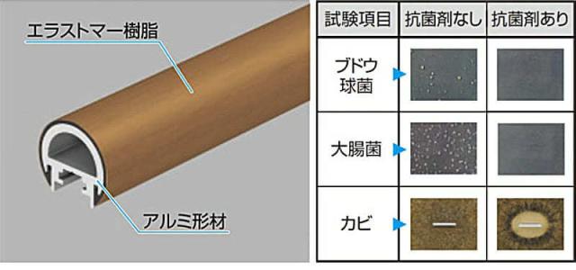 階段手すり 玄関手すり 手すり 手摺 手摺り 屋外 外構 玄関アプローチ エトランポS 1スパンセット 笠木目板 埋め込み支柱タイプ 階段_3