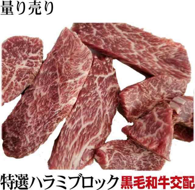 黒毛和牛交配　 特選ハラミサガリ　約0.8kg〜　個体差有り　量り売りの通販は