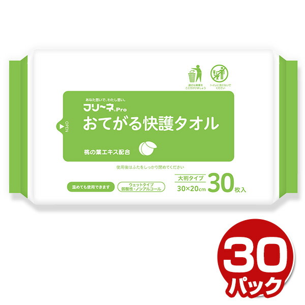 フリーネ 介護用 ウェットタオル ノンアルコール 30枚×40パック  DP-153*40  介護 濡れタオル ぬれタオル ウェットティッシュ 防災 体拭き からだふきシート ウェットシート 洗浄   第一衛材  【送料無料】の通販は