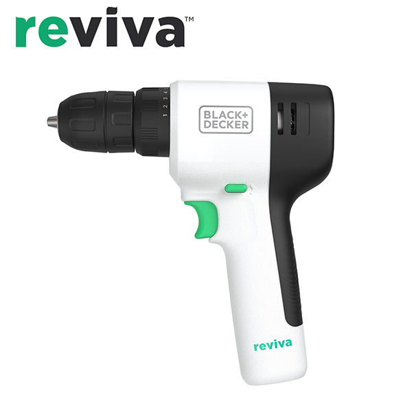 REVIVA ドリルドライバー  REVDD12C-JP  リサイクル素材使用 電動工具 ネジ締め 穴あけ サステナブル DIY SDG   BLACK+DECKER ブラックアンドデッカー   【送料無料】の通販は
