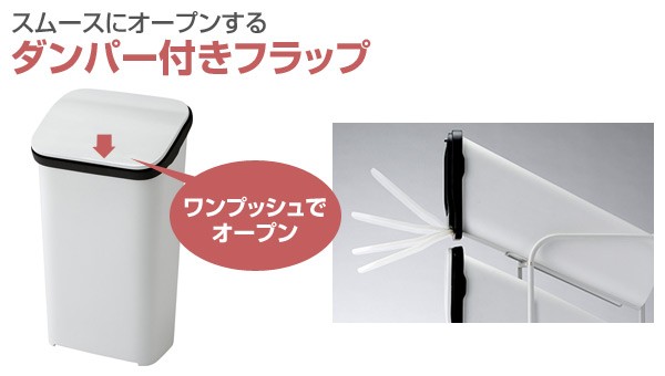 ゴミ箱 分別 縦型 19L×3段 キャスター付き スムーススタンド