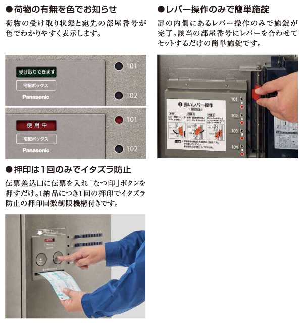 集合住宅用宅配ボックス Combo Maison コンパクト 1錠 前出し Ctnr4140l Ctnr4140r 宅配box 宅配 郵便 荷物受け取り 荷受けボックス の通販はau Pay マーケット くらしのeショップ