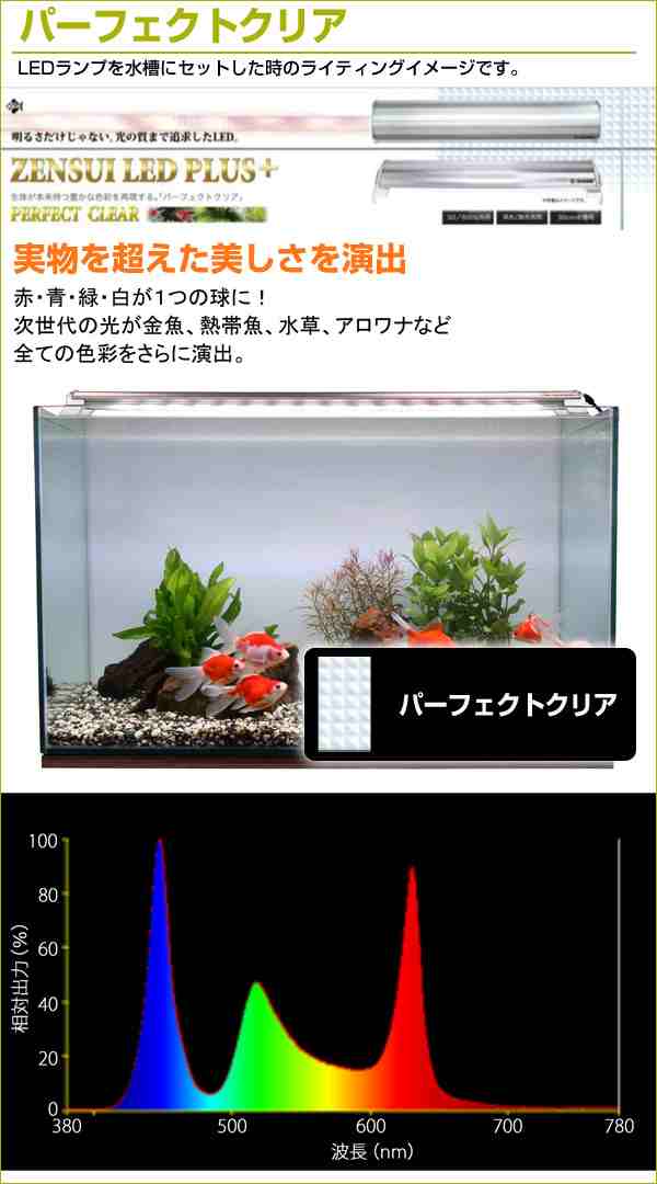 Ledランプ 90cm 水槽用 照明 ライト 水槽用照明 Ledライト 鑑賞魚 熱帯魚 アクアリウム アクセサリー ゼンスイ 送料無料 の通販はau Pay マーケット くらしのeショップ