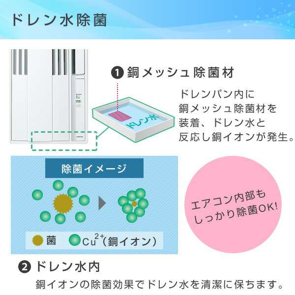 エアコン ウインドエアコン 窓用エアコン リララ  冷房専用