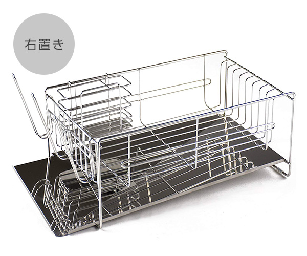 日本製 水が斜めに流れる水切り 水切りかご 水切りラック 食器 ステンレス スリム 水切り 水切りラック 水切りかご 水切りカゴ 水の通販はau Pay マーケット くらしのeショップ