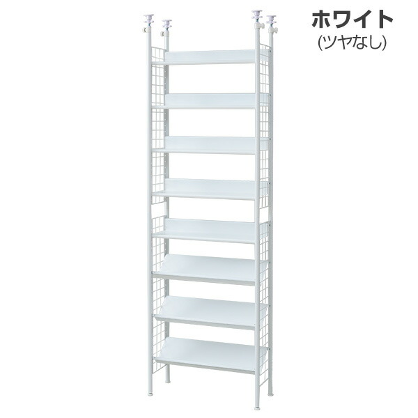 kyusuさま専用S026 ⭐ 天井突っ張りシェルフラック 高さ175-200 kyusuさま専用S026 ⭐ 天井突っ張りシェルフラック 高さ175-200 楽天