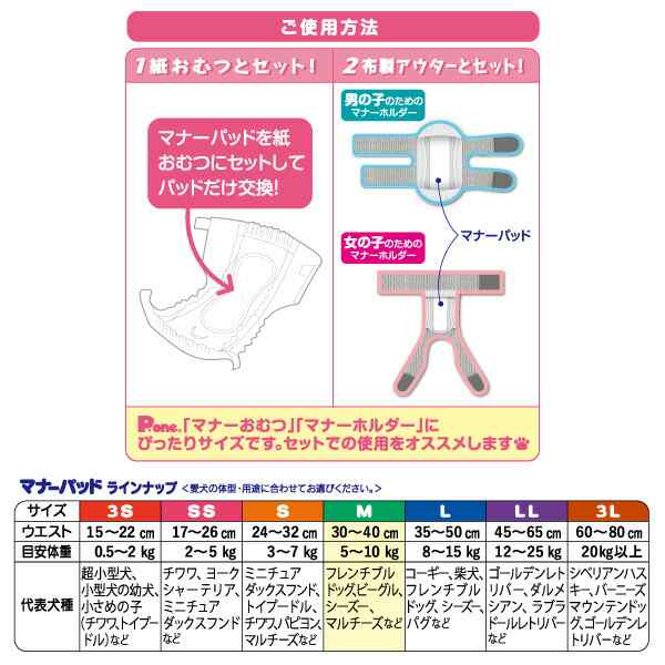 マナーパッドActive ビッグパック S 45枚 S サイズ