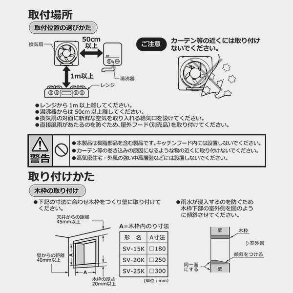 換気扇 一般換気扇 羽根径20cm SV-20K ホワイト 台所用換気扇 排気 キッチン換気扇 引き紐スイッチ 連動式 引きひも 換気 日本電興 【 送料無料】の通販はau PAY マーケット - くらしのeショップ | au PAY マーケット－通販サイト