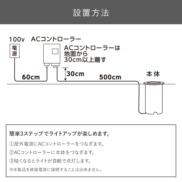 ガーデンライト 光の空間を造る スタートキット ガーデントワイライト GT-F112AS(GD) 簡単設置 防水 IP67 自動点灯消灯 山善 YAMAZEN 【送料無料】