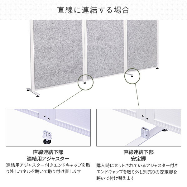 REMUTE リミュート 吸音連結パーティション パネル GTEC138/GTEC139 パーテーション 仕切り 間仕切り 壁 連結式 防音 テレワーク リモートワーク 会社 オフィス 会議 WEB会議 テレビ会議 商談 リス RISU 【送料無料】_5