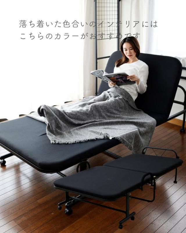 畠*山様 新品在庫一掃折りたたみベッド シングル オフェス用コンパクトリクライニ 畠*山様 新品在庫一掃折りたたみベッド シングル オフェス用