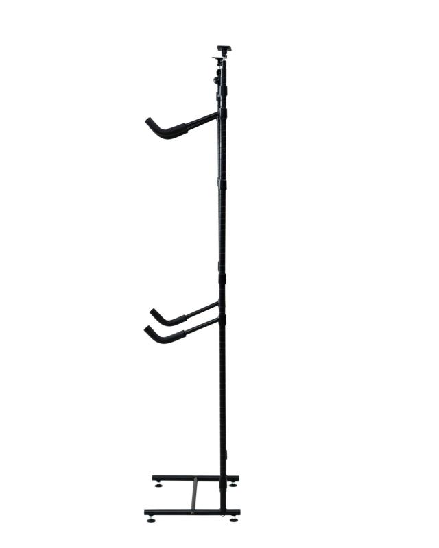 突っ張り 自転車 スタンド ラック 幅62.5 奥行43.5 高さ202-262cm