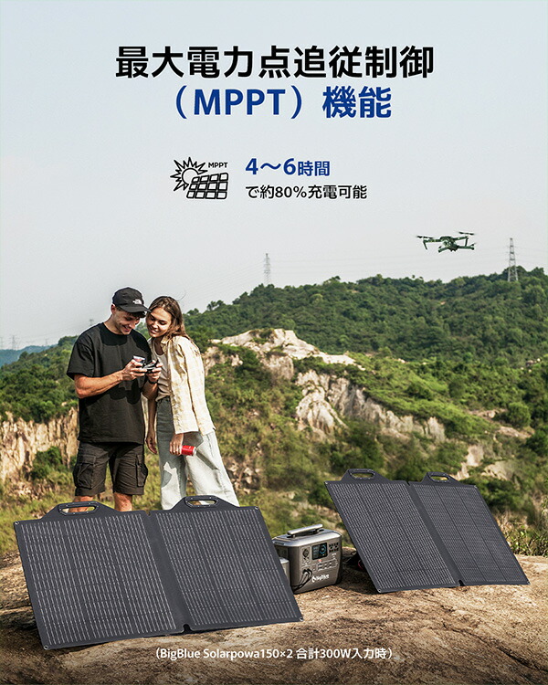 Bigblue リン酸鉄 ポータブル電源 Cellpowa1000 1075Wh 336000mAh 1000W CP1000 パススルー 非常用バッテリー 停電 家庭用 大容量 長寿命 節電 おすすめ ポタ電 Bigblue Tech(ビッグブルーテック) 【送料無料】