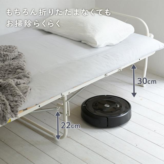 組み立てのいらない 折りたたみ すのこベッド ＆マットレス 楽天市場】折りたたみベッド マットレス 2点セット シングル