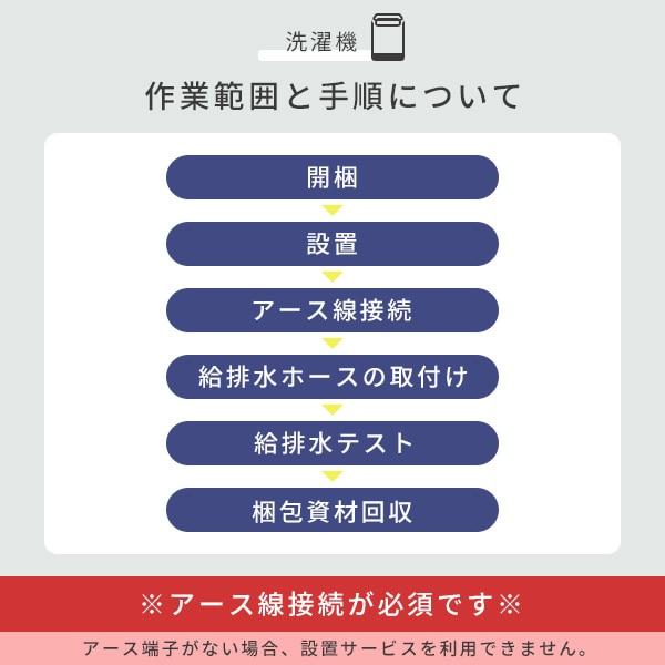 家電2点セット(家電収納ラック無し) 専用 設置サービス ※家電セットの台数分ご注文下さい  【家電2点セット(家電収納ラック無し)専用 組立設置サービス】アートセッティングデリバリーでのお届け_2