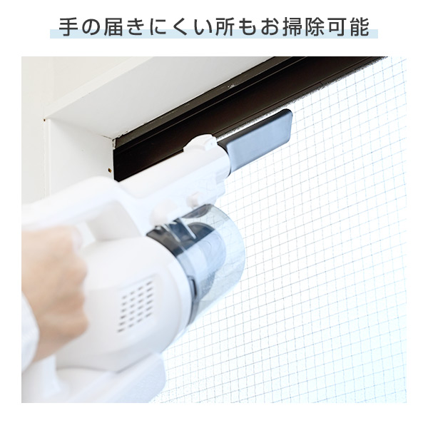充電式 掃除機 コードレス サイクロン スティッククリーナー 軽量 LED