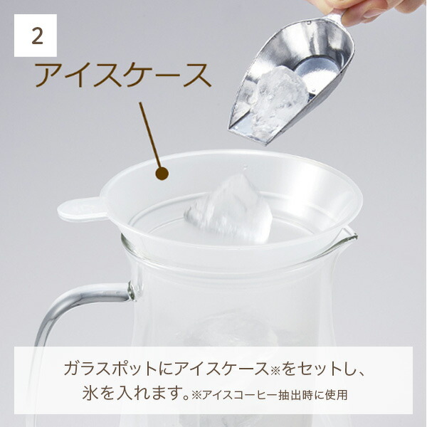 コーヒーメーカー ドリップ アイスコーヒー ホットコーヒー HOT＆ICEハンドドリップコーヒーメーカー 650ml 保温機能 蒸らし機能 K-CM10-PA/-AW 電動 5杯 フタつき サーバー 粉 ガラスポット おしゃれ レトロ調 トフィー Toffy 【送料無料】_8