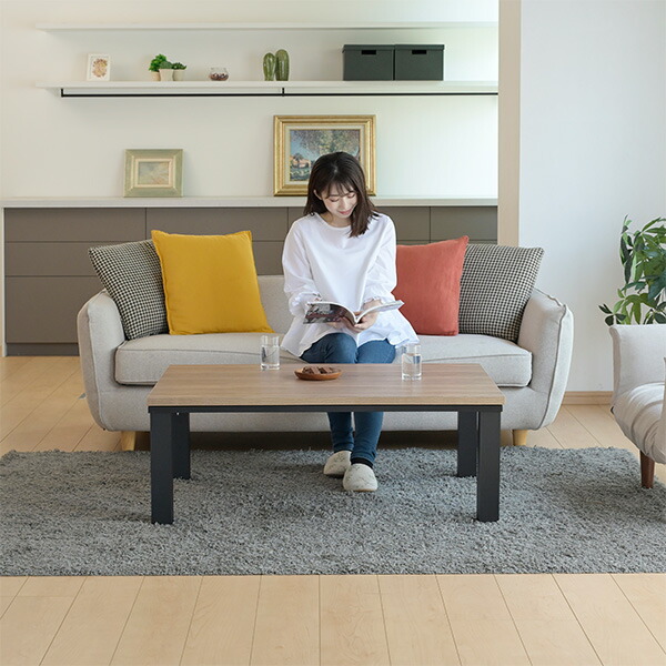 こたつ こたつテーブル コタツ 105×70cm 長方形 おしゃれ 一人用 ヒーター 300W こたつ コタツ テーブル こたつセット 一人用 おしゃれ ヒーター 省スペース 山善 YAMAZEN 【送料無料】_16