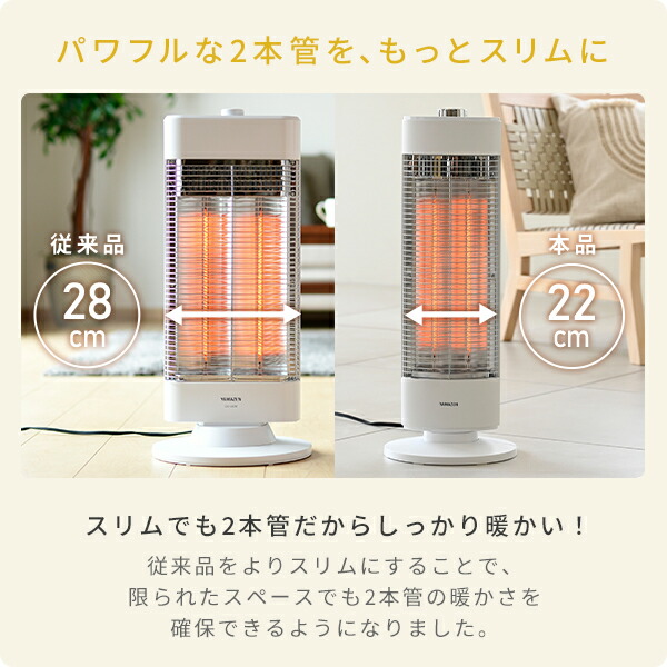 赤い円筒形電気ヒーター 温度調節機能付き 赤い筒形電気ヒーター 温度調節機能付き