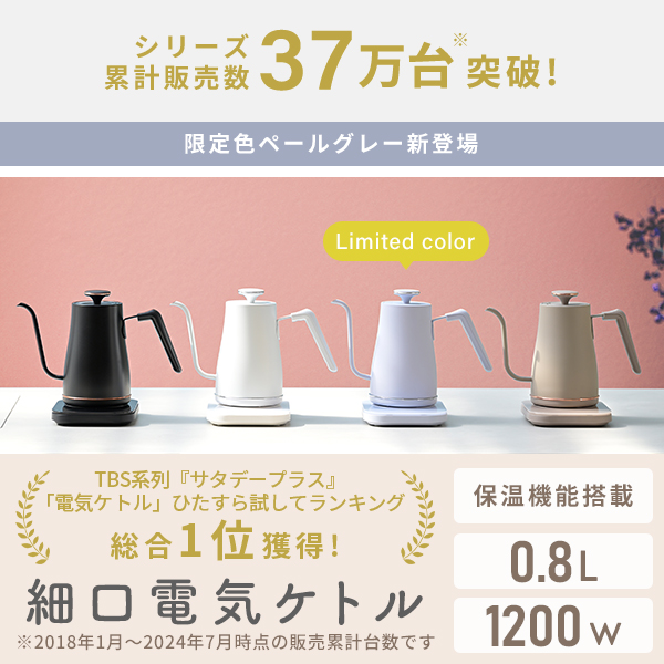 電気ケトル 温度計付き ペールアクア ミントグリーン 楽天市場】【公式通販】白湯専科 電気ケトル オンドゾーン ON