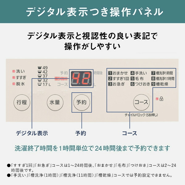 洗濯機 6kg 全自動洗濯機 小型 縦型 1人用 2人用 一人暮らし NA-F6B3-C ライトベージュ コンパクト洗濯機 ビッグウェーブ洗浄 槽洗浄 カビ予防 風呂水 残り湯 家電 新生活 シンプル おしゃれ パナソニック Panasonic 【送料無料】_6
