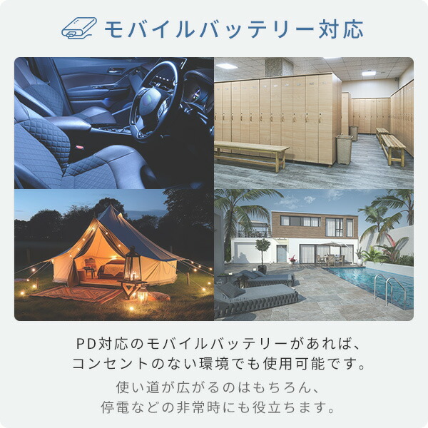 洗える サーキュレーター DCモーター コードレス 充電式 PD対応 全分解サーキュレーター 上下左右首振り 24畳まで DCサーキュレーター 静音 分解できる RCRP-BZX015(C) 扇風機 衣類乾燥 山善 YAMAZEN 【送料無料】