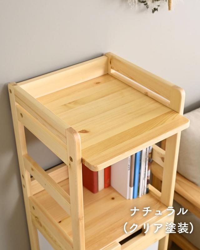 ランドセルラック パイン材 A4対応 幅36.5 奥行40 高さ113cm ラック 棚