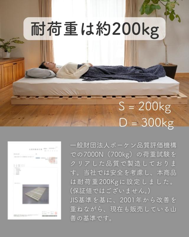追加パレット ステージタイプ パレットベッド用 高さ12cm 組み立て不要 ロボット掃除機対応 パイン材 フロアベッド すのこベッド ロータイプ パレット 正方形 連結可能 無塗装 すのこ 並べる パーツのみ ベッド別売り 山善 YAMAZEN 【送料無料】_13