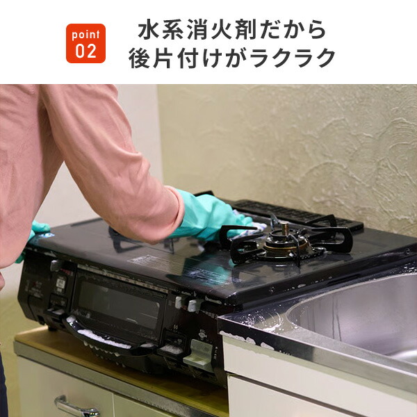 エアゾール式簡易消火具 FIREOUT 消火スプレー 小規模普通火災適応 天ぷら油火災適応 ストーブ火災適応 自動車用クッション火災適応 電気火災適応 消火器 消火 火災 コンセント 消火スプレー 家庭用 コンパクト 住宅用 キッチン マカン 【送料無料】_4