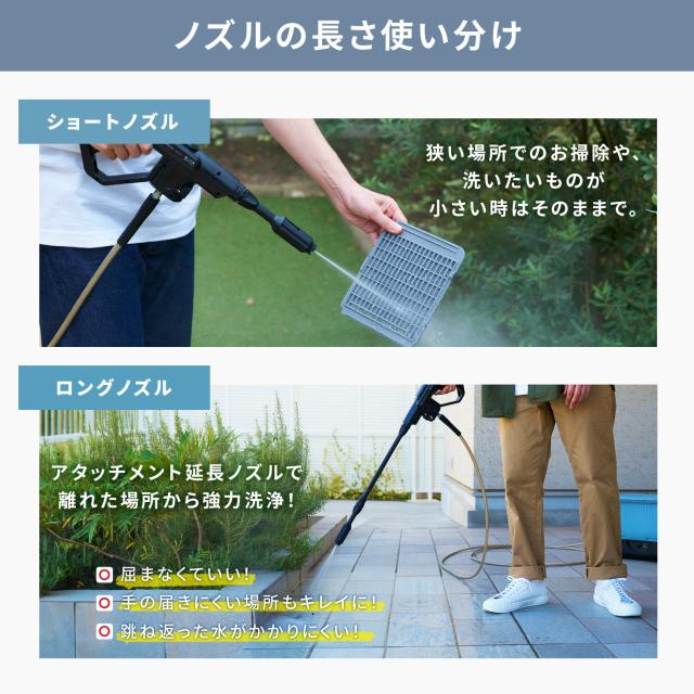 高圧洗浄機 コードレス 充電式 バッテリー 最大 4MPa 吐出圧力 洗車機 初心者 コスパ YHPW-DC18/YBD-5A/YBC-3A パワフル バケツ給水 水道不要 コンセント不要 かんたん接続 山善 YAMAZEN エレイン ELEIN 【送料無料】