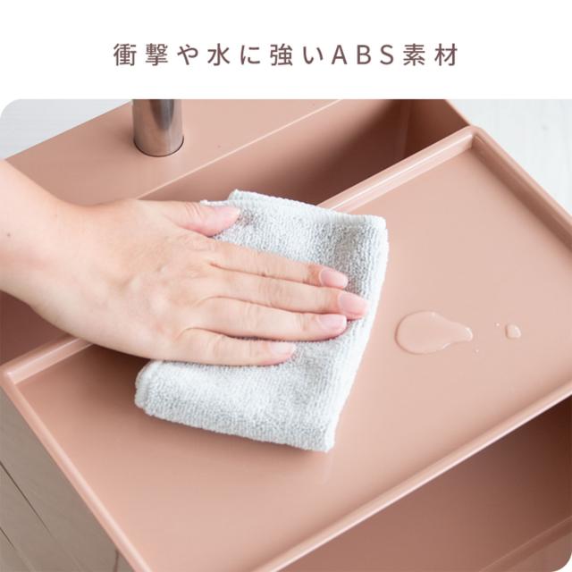 マルチワゴン Pluna (プルーナ) 5段 WG-H001 幅32 奥行42 高さ72cm サイドワゴン 収納ワゴン キッチンワゴン ワゴン トローリー トロリー スリム キャスター付き 収納 コスメ収納 キッチン収納 おしゃれ 宮武製作所 【送料無料】_9