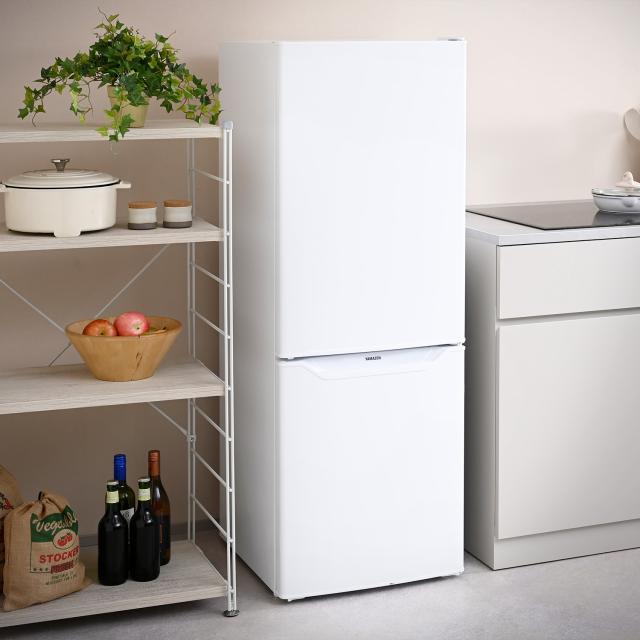 冷蔵庫 2ドア冷凍冷蔵庫 173L (冷蔵室121L/冷凍室52L) YFR-D170(W 