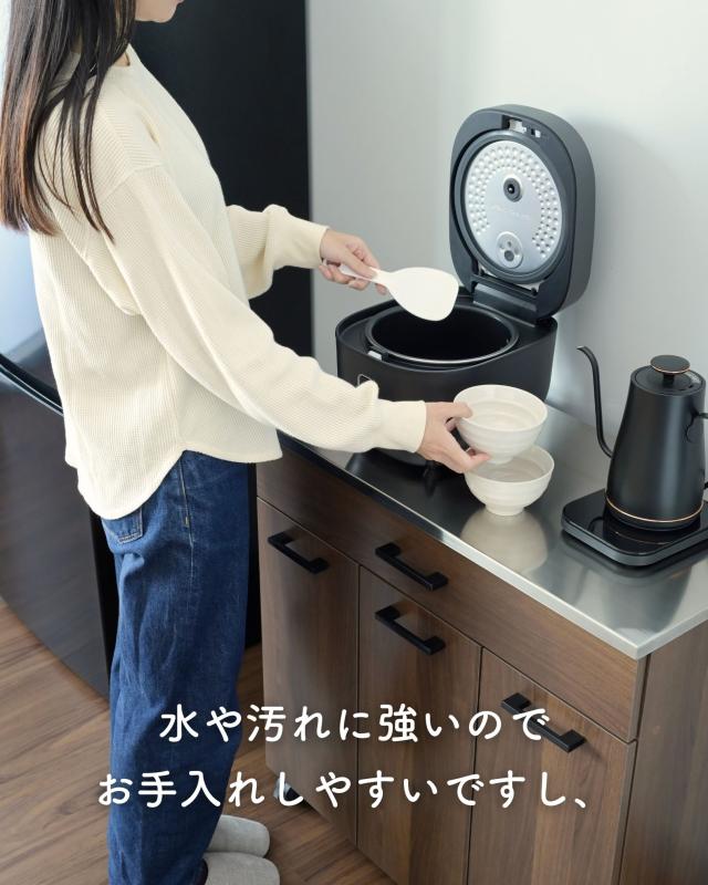 隠せる ゴミ箱 フタ付き 2分別 14L キッチンカウンター ステンレス天板 キャスター付き 幅50 奥行39.5 高さ73.5cm 14リットル ペールワゴン ペールストッカー ダストボックス 背面収納 本体完成品 山善 YAMAZEN 【送料無料】_8