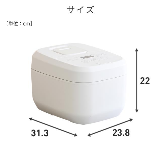 炊飯器 5.5合 IH 一人暮らし IH炊飯器 5.5合炊き 10種類炊き分け機能 温度調理 低温調理 YJV-E10(W)/(B) IH式炊飯器 炊飯ジャー IHジャー炊飯器 新生活 時計表示 保温 予約 炊分け 山善 YAMAZEN 【送料無料】_16