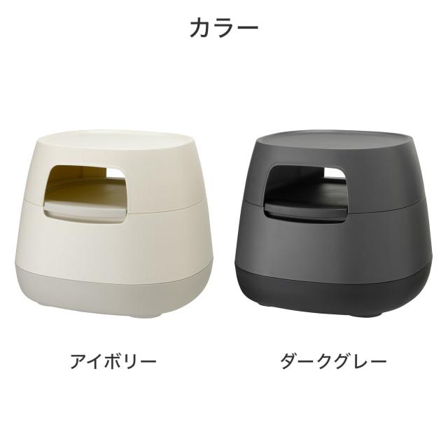 poapel ポアペル 動かせる くつろぎ 収納 ローテーブル サイドテーブル 収納ワゴン 可動式 キャスター付き ベッドサイド ドレッサー メイク収納 ネイル収納 ジェルネイル 省スペース コンパクト シンプル おしゃれ リス RISU 【送料無料】_8
